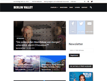 Tablet Screenshot of berlinvalley.com
